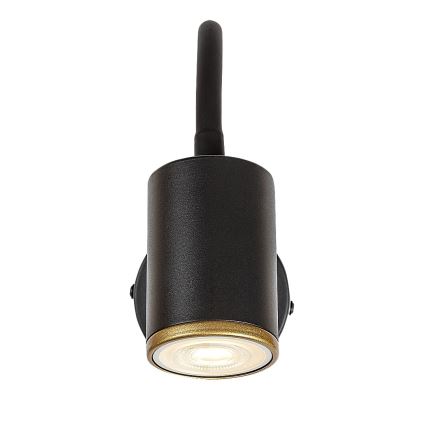 Rabalux - Oprawa punktowa ścienna 1xGU10/15W/230V czarny
