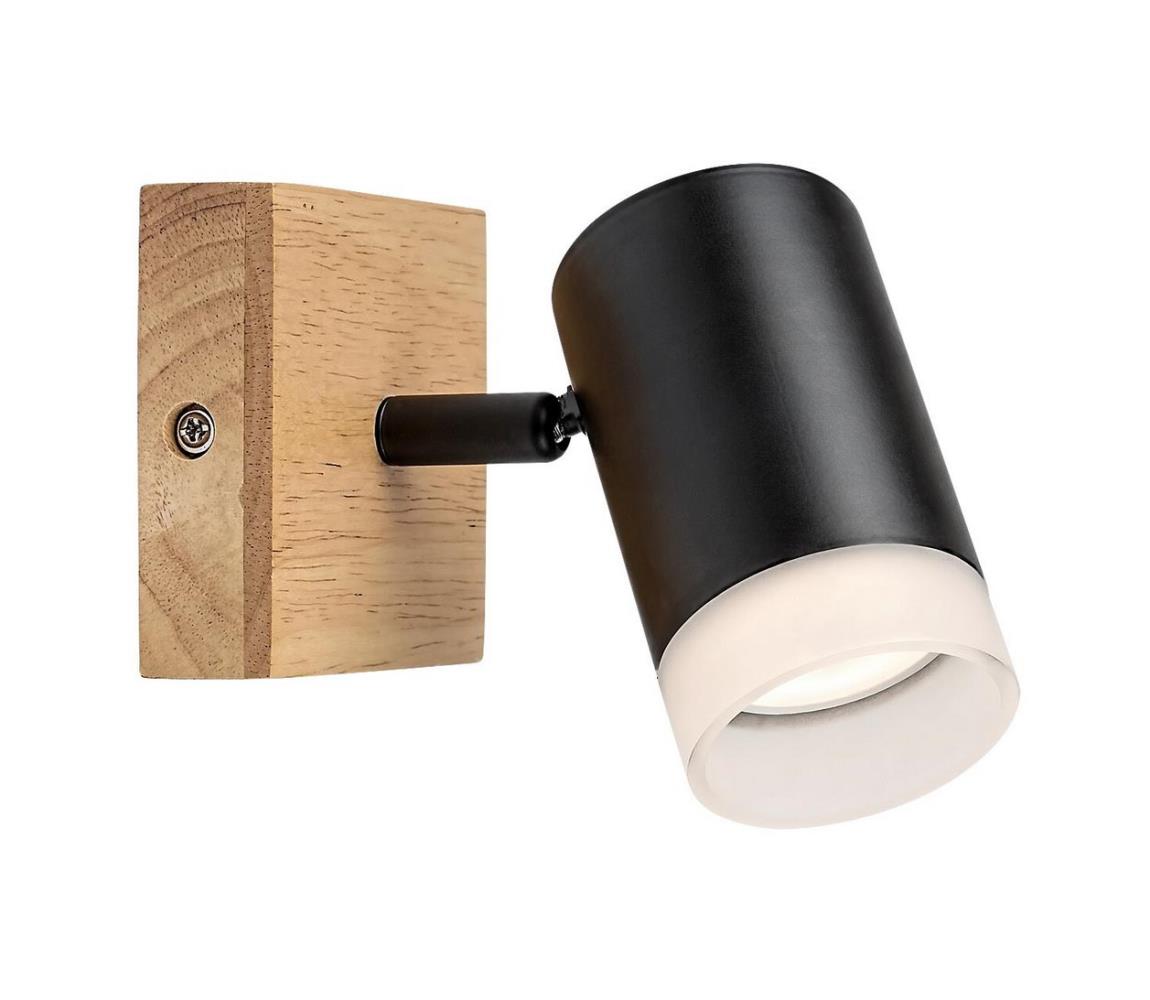 Rabalux 73121 - Kinkiet punktowy TORAS 1xGU10/5W/230V dąb