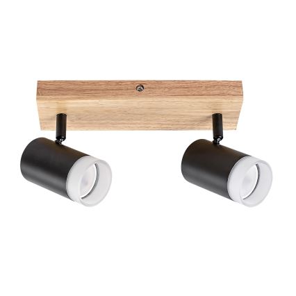 Rabalux - Lampa sufitowa punktowa 2xGU10/5W/230V dąb
