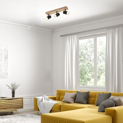 Rabalux - Lampa sufitowa punktowa 3xGU10/5W/230V dąb