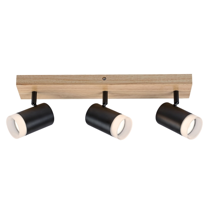 Rabalux - Lampa sufitowa punktowa 3xGU10/5W/230V dąb