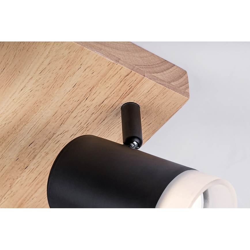 Rabalux - Lampa sufitowa punktowa 4xGU10/5W/230V dąb