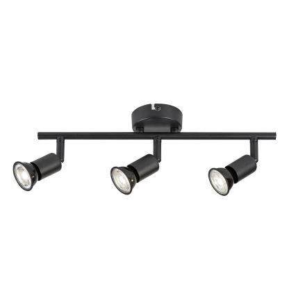 Rabalux - Lampa punktowa 3xGU10/25W/230V czarna