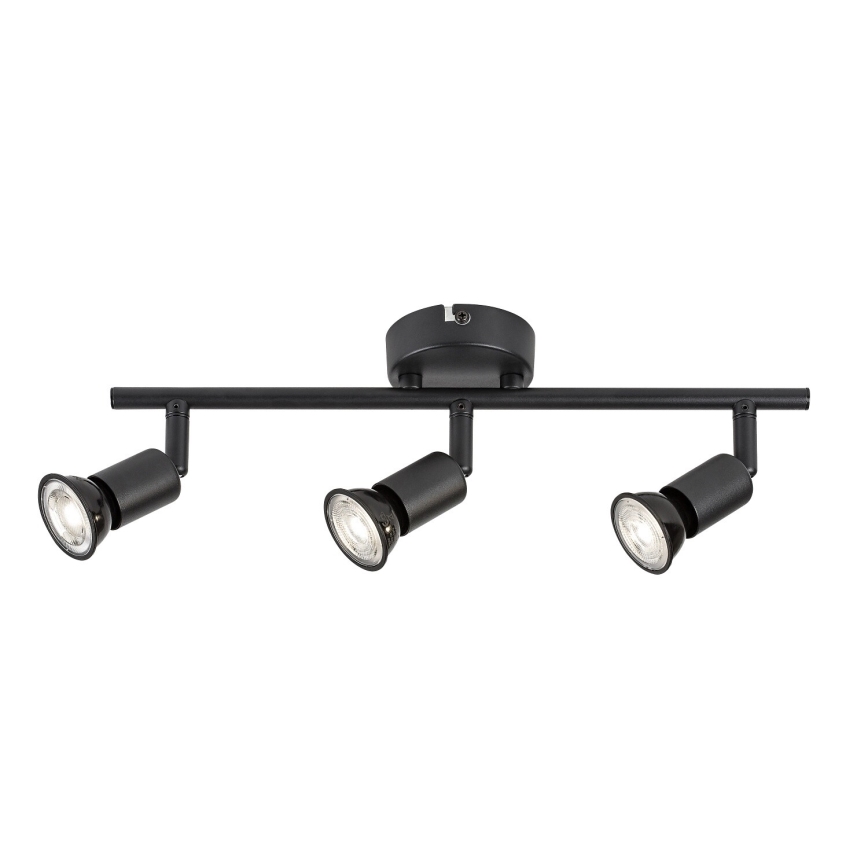 Rabalux - Lampa punktowa 3xGU10/25W/230V czarna