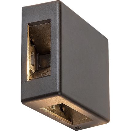 Rabalux - LED Kinkiet zewnętrzny LED/6W/230V IP54 czarny