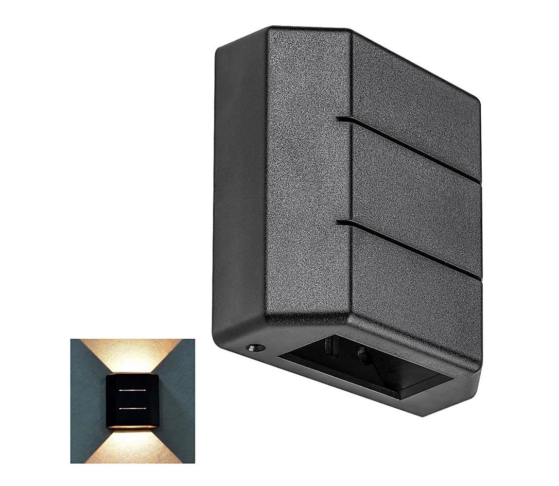 Rabalux 7319 - LED Kinkiet zewnętrzny LIPPA LED/6W/230V IP54 czarny