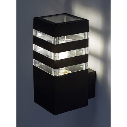 Rabalux - Zewnętrzna lampa ścienna 1xE27/12W/230V IP44