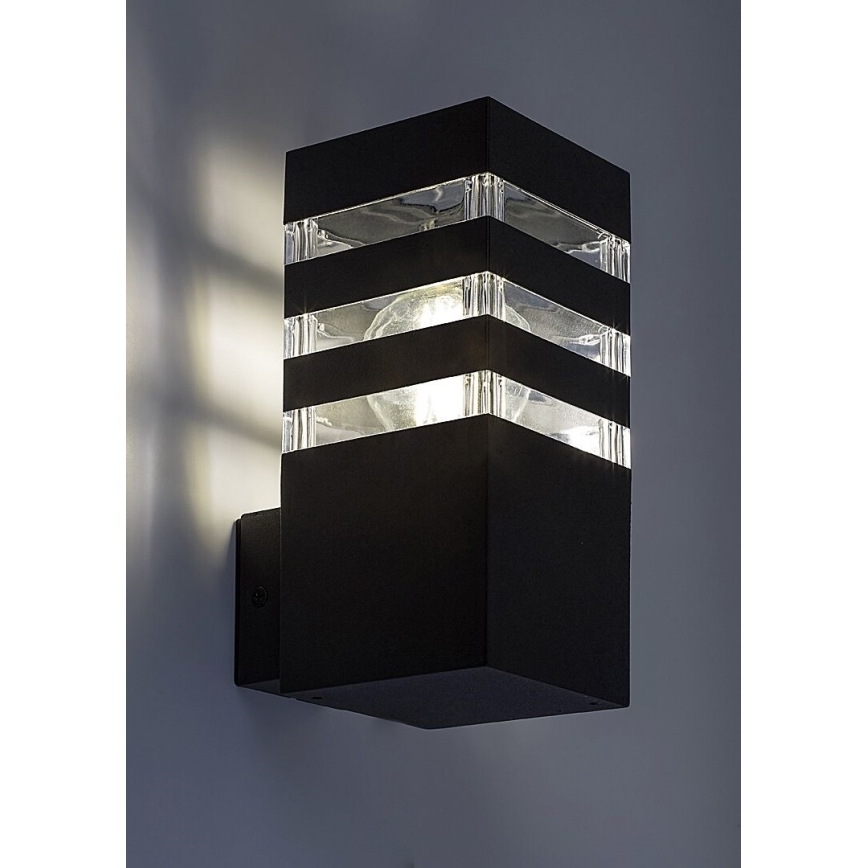 Rabalux - Zewnętrzna lampa ścienna 1xE27/12W/230V IP44