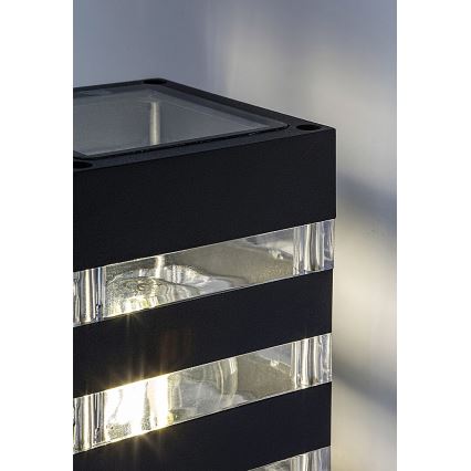 Rabalux - Zewnętrzna lampa ścienna 1xE27/12W/230V IP44