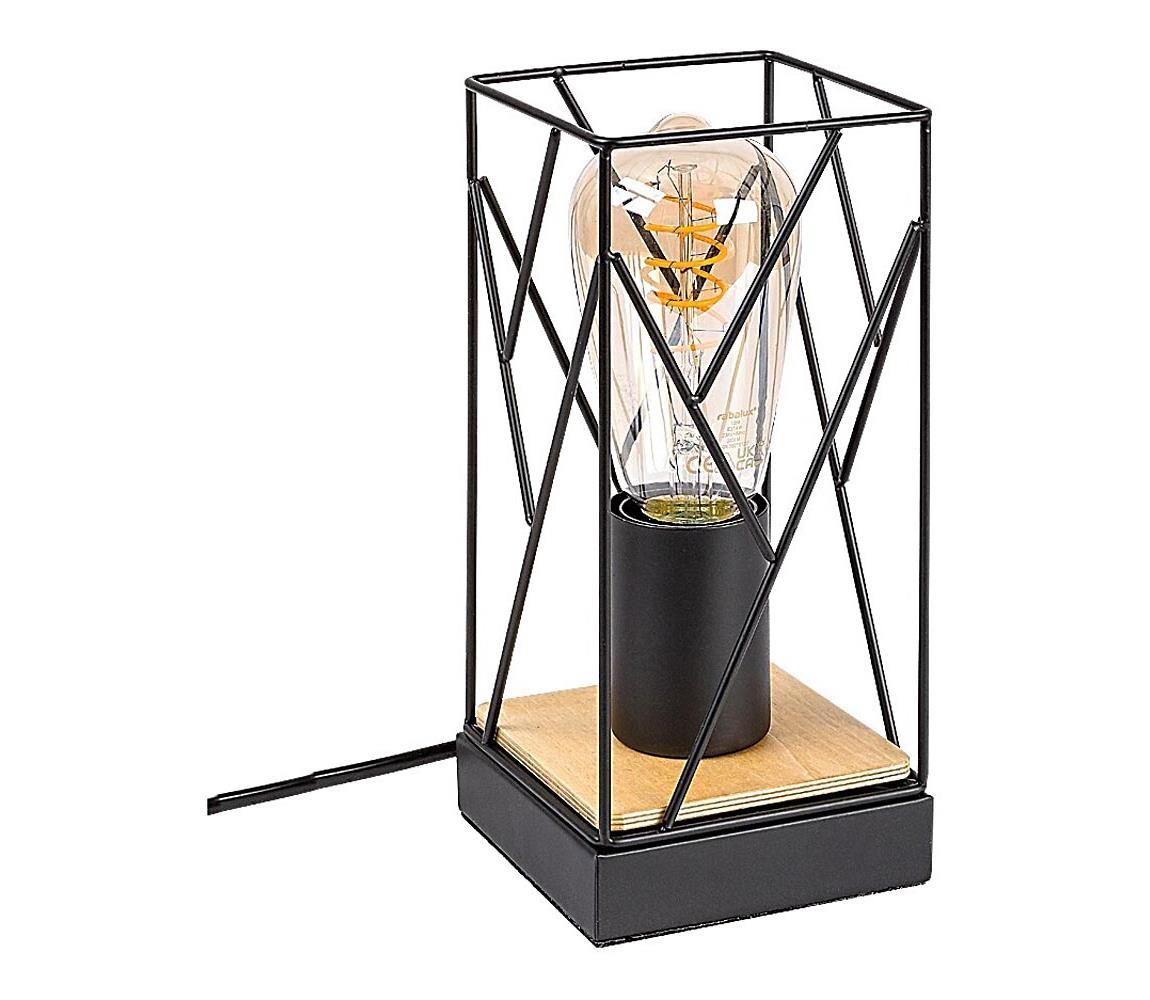 Rabalux 74006 - Lampa stołowa BOIRE 1xE27/40W/230V