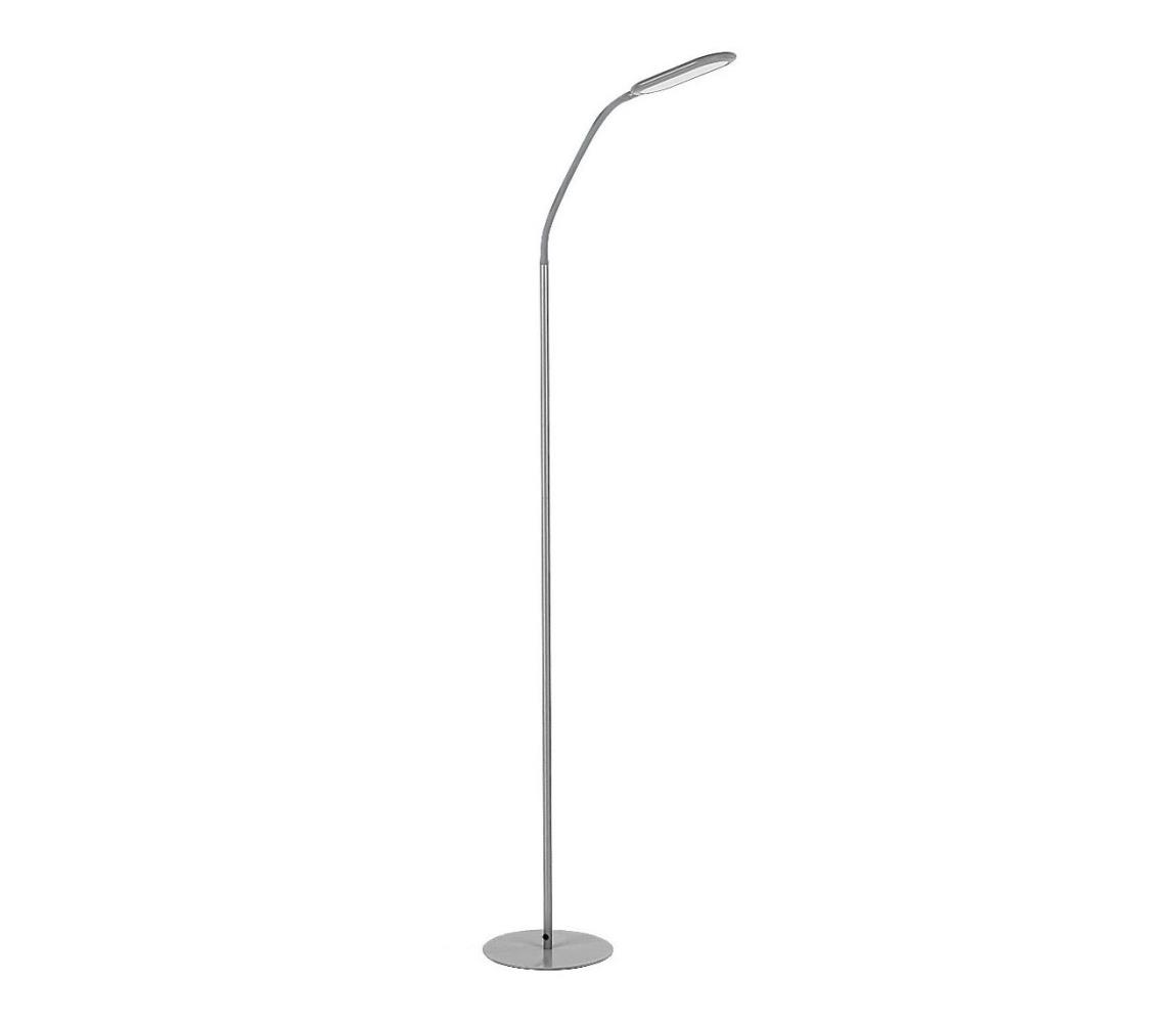 Rabalux 74010 - LED Ściemnialna touch Lampa podłogowa ADELMO LED/10W/230V szare