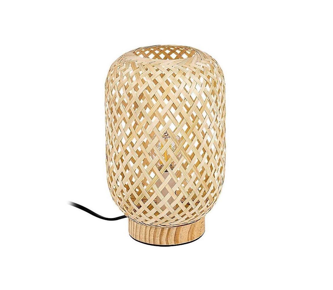 Rabalux 74016 - Lampa stołowa ALINAFE 1xE14/25W/230V rattan