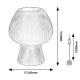 Rabalux - Lampa stołowa 1xE14/60W/230V biała