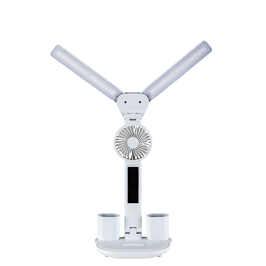 Rabalux - ściemnialna lampa stołowa LED z wentylatorem LED/7W/5V 3000/4000/6500K