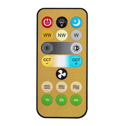 Rabalux - LED ściemnialna lampa stojąca z wentylatorem 1xE27/16W/230V 3000-6500K