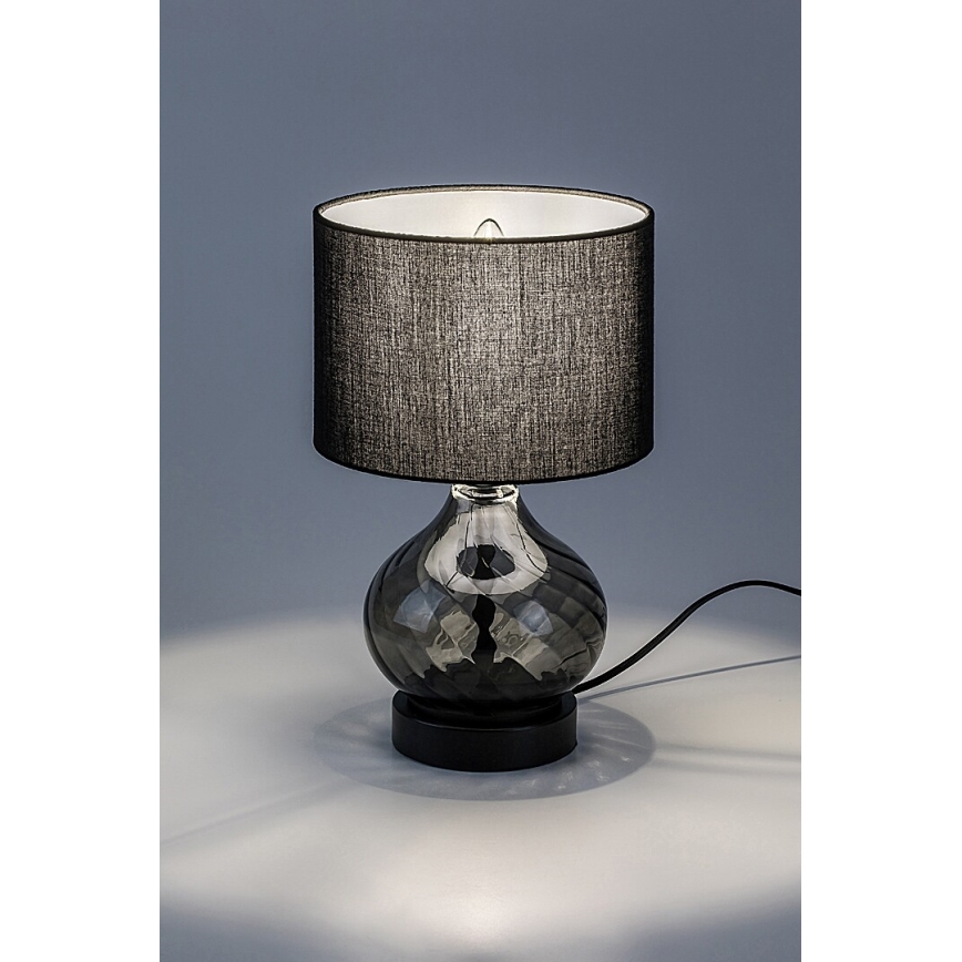 Rabalux - Lampa stołowa 1xE14/25W/230V dymny