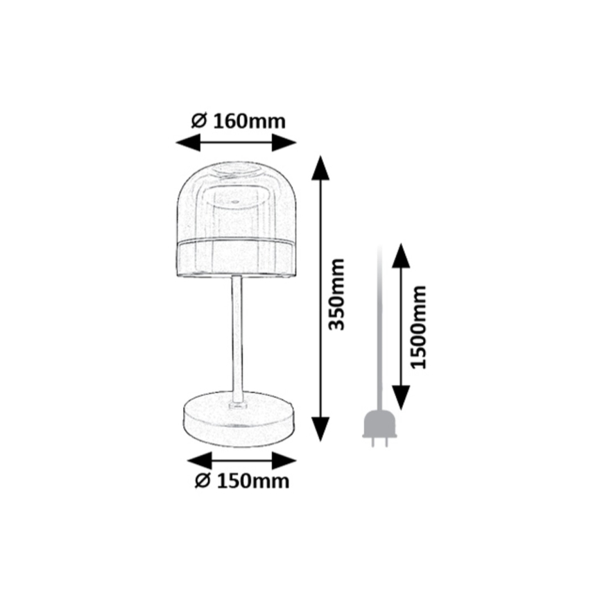 Rabalux - LED Lampa stołowa ściemnialna LED/13W/230V 3000/4000/6000K