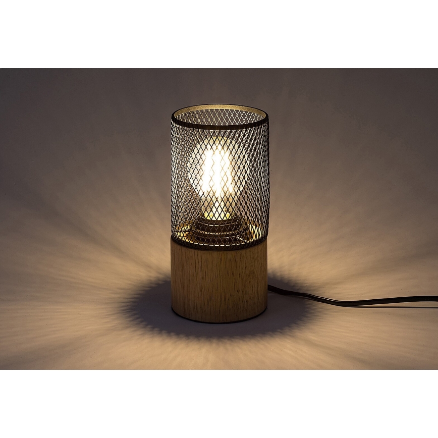 Rabalux - Lampa stołowa 1xE27/25W/230V buk