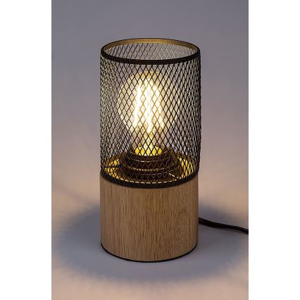 Rabalux - Lampa stołowa 1xE27/25W/230V buk