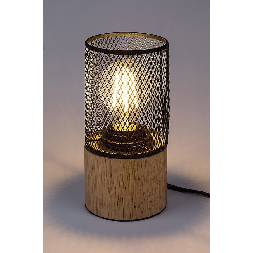 Rabalux - Lampa stołowa 1xE27/25W/230V buk