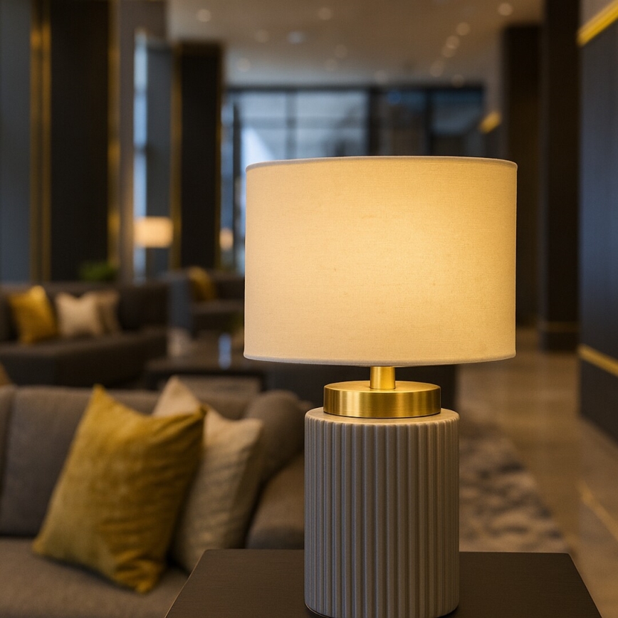 Rabalux - Lampa stołowa 1xE14/40W/230V szara