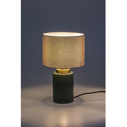 Rabalux - Lampa stołowa 1xE14/40W/230V zielona