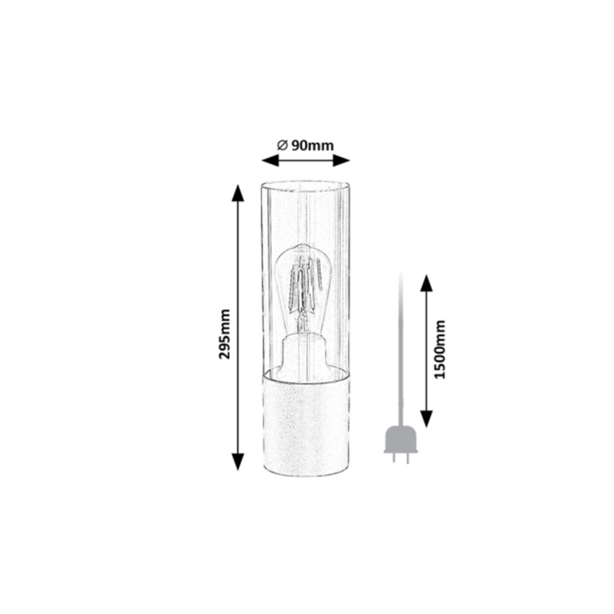 Rabalux - Lampa stołowa 1xE27/25W/230V