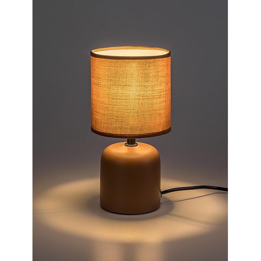 Rabalux - Lampa stołowa 1xE14/40W/230V brązowa