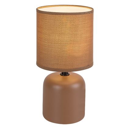 Rabalux - Lampa stołowa 1xE14/40W/230V brązowa