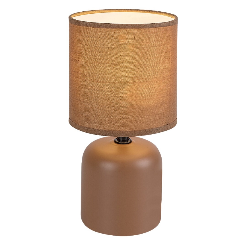 Rabalux - Lampa stołowa 1xE14/40W/230V brązowa