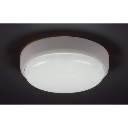Rabalux - LED zewnętrzna lampa sufitowa LED/15W/230V IP54 biała