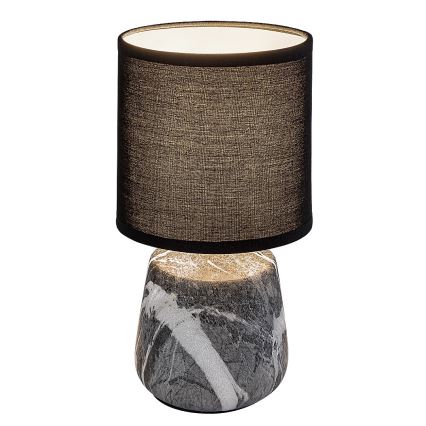 Rabalux - Lampa stołowa 1xE14/40W/230V czarna/dekor marmuru