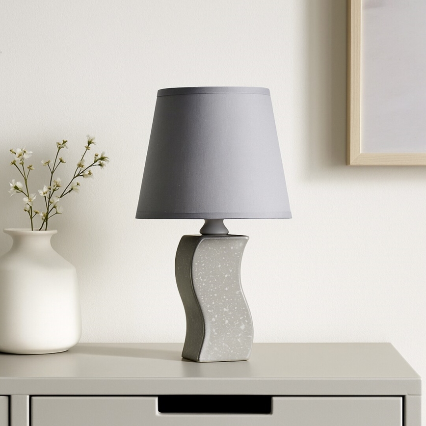 Rabalux - Lampa stołowa 1xE14/40W/230V szara