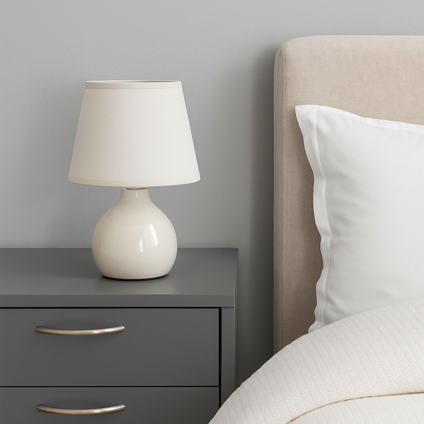 Rabalux - Lampa stołowa 1xE14/40W/230V beżowa