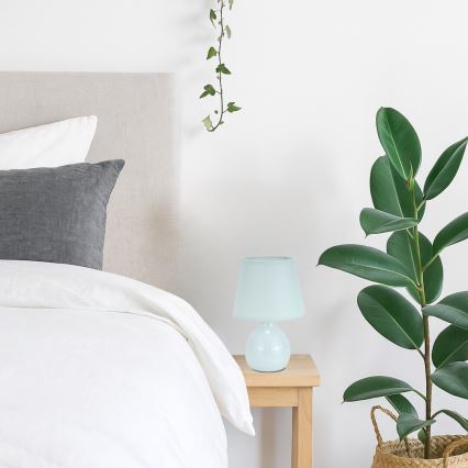 Rabalux - Lampka stołowa 1xE14/40W/230V miętowa