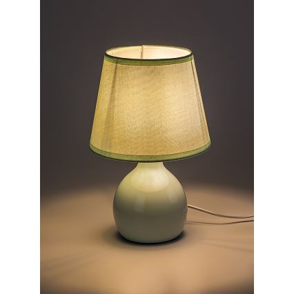 Rabalux - Lampka stołowa 1xE14/40W/230V miętowa