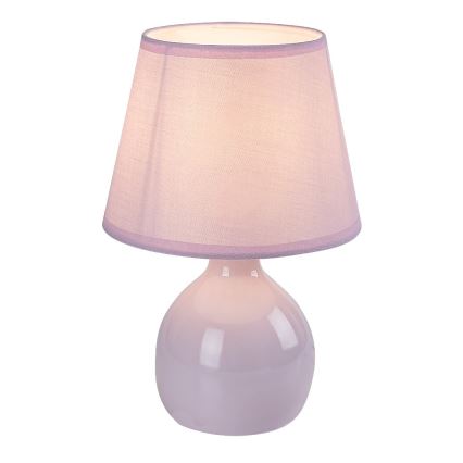 Rabalux - Lampka stołowa 1xE14/40W/230V różowa