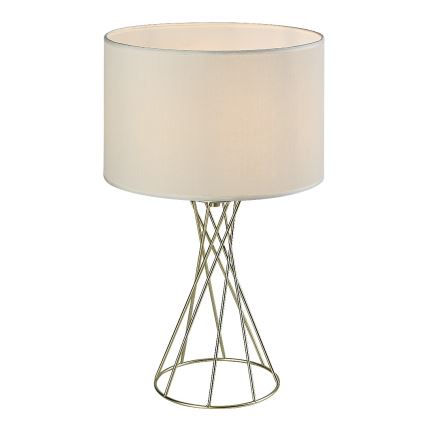 Rabalux - Lampa stołowa 1xE27/40W/230V złota/biała