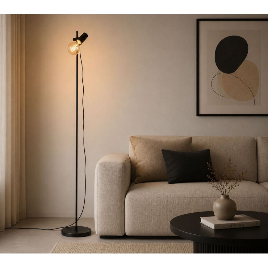 Rabalux - Lampa stojąca 1xE27/60W/230V czarna
