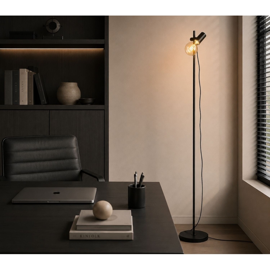 Rabalux - Lampa stojąca 1xE27/60W/230V czarna