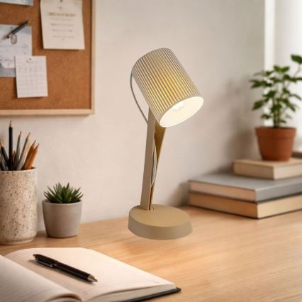 Rabalux - Lampa stołowa 1xE14/11W/230V beżowa