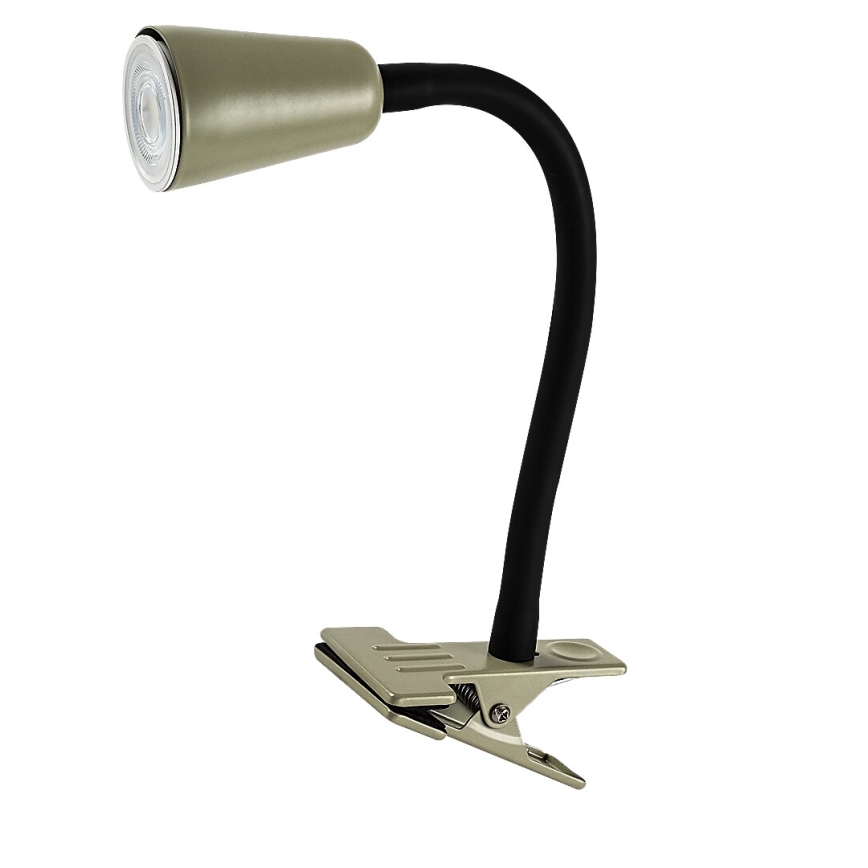 Rabalux - Lampka biurkowa z klipsem 1xGU10/7W/230V khaki