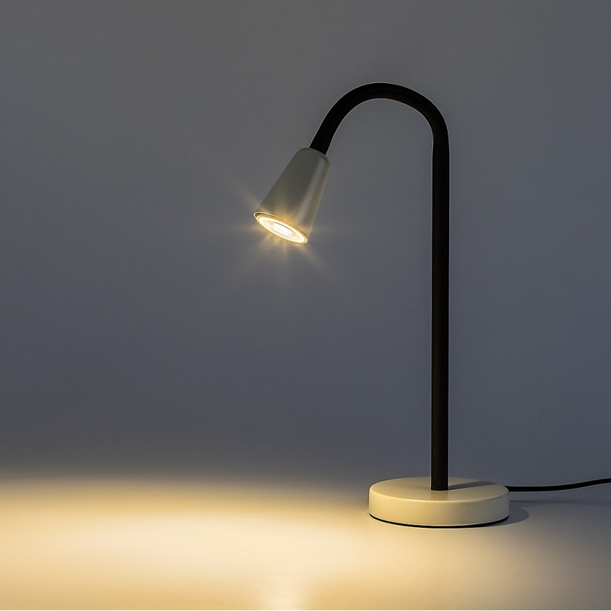 Rabalux - Lampka biurkowa 1xGU10/7W/230V kremowa