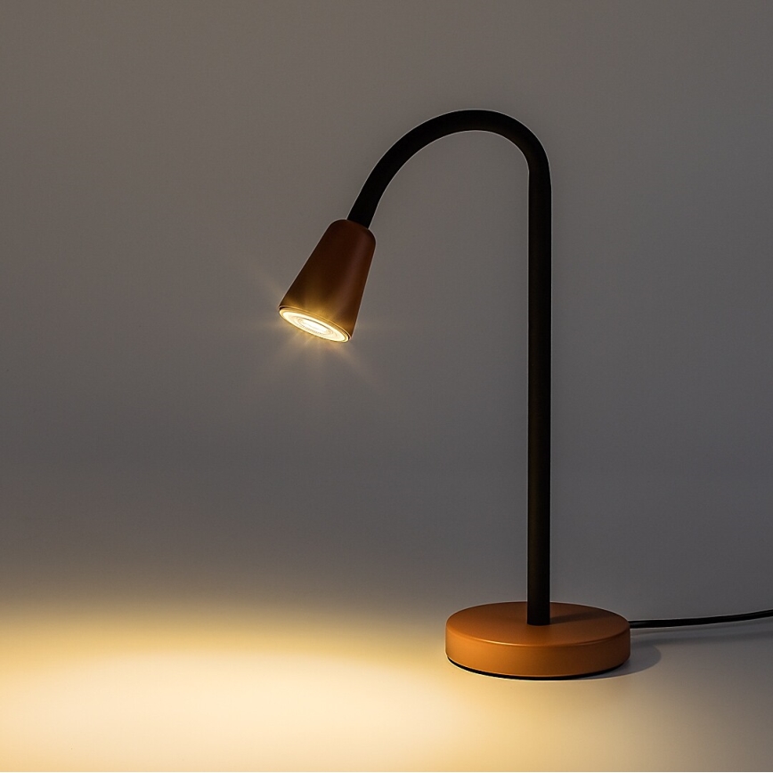 Rabalux - Lampa stołowa 1xGU10/7W/230V pomarańczowa