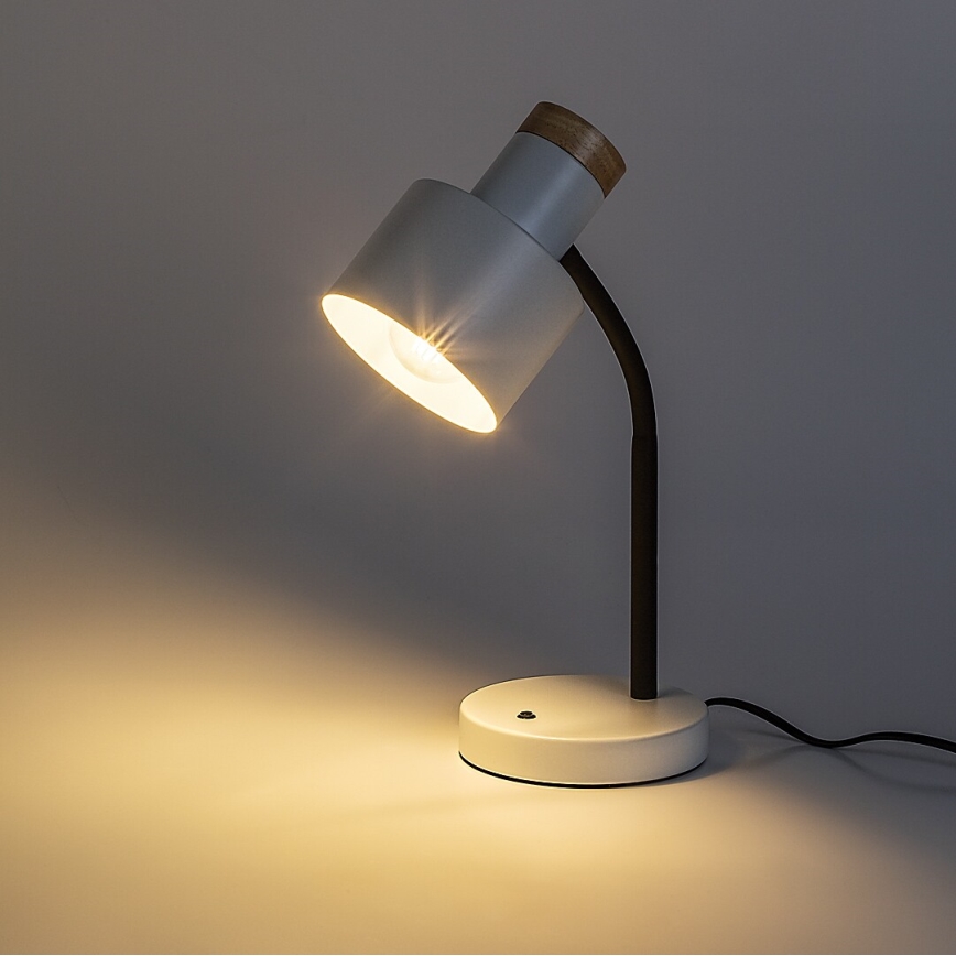 Rabalux - Lampa stołowa 1xE27/20W/230V biała