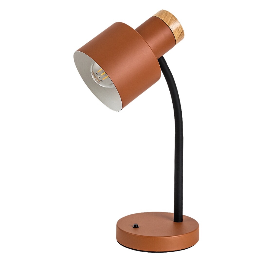 Rabalux - Lampa stołowa 1xE27/20W/230V pomarańczowa