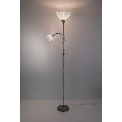 Rabalux - Lampa stojąca 1xE27/60W/230V + 1xE14/25W zielona