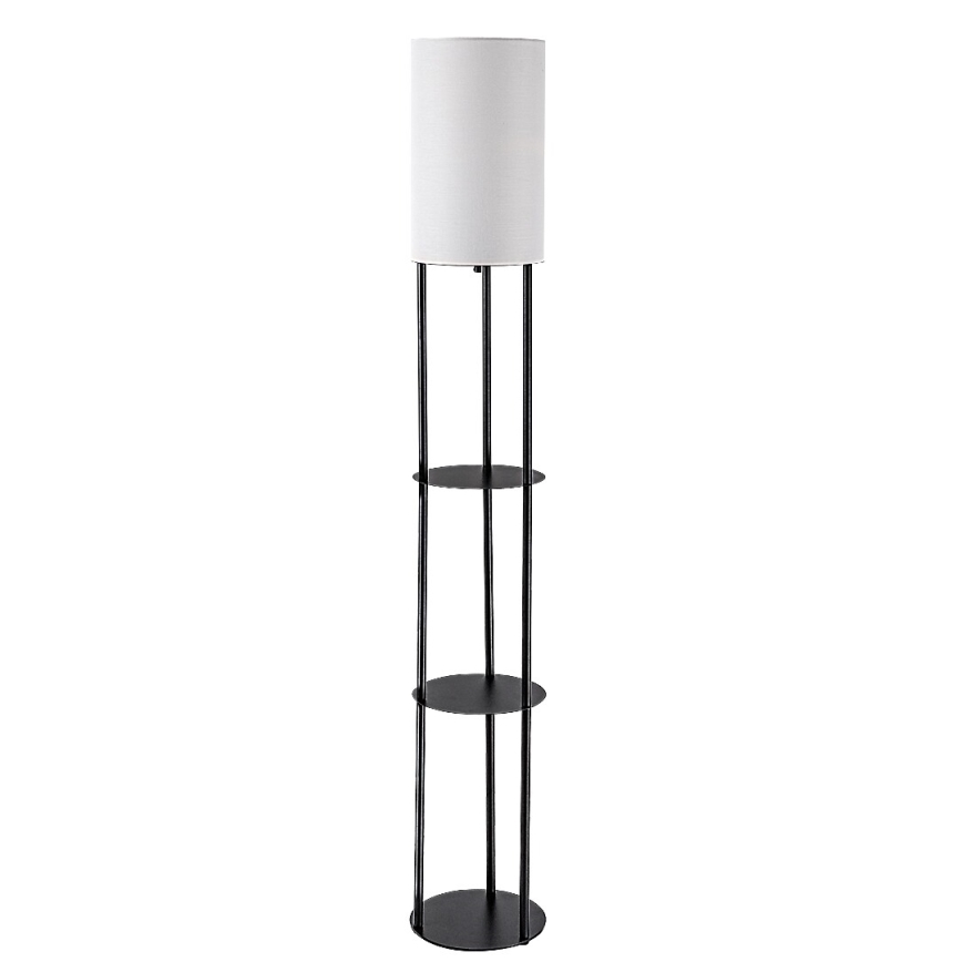 Rabalux - Lampa stojąca z półkami 1xE27/40W/230V czarna