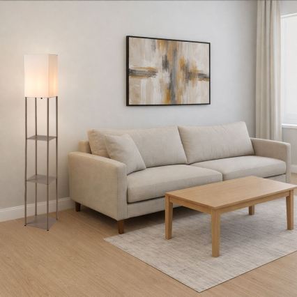 Rabalux - Lampa stojąca z półkami 1xE27/40W/230V beżowa