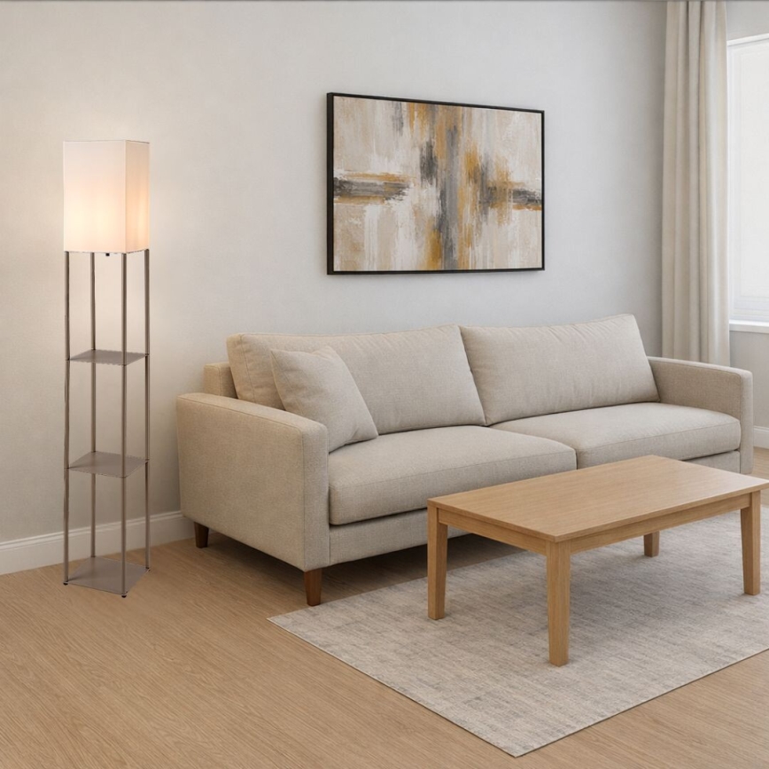 Rabalux - Lampa stojąca z półkami 1xE27/40W/230V beżowa